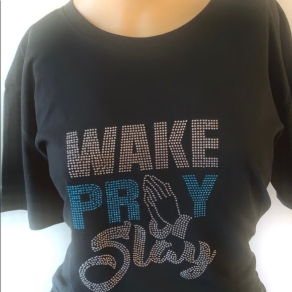 New Women’s Rhinestone T Shirt - Picture 3 of 3